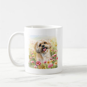 Lhasa Apso Watercolor Mug