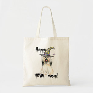 Lhasa Apso Witch Tote Bag