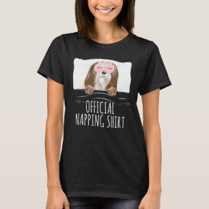 Lhasa Apsos Unicorn Sleep Mask Official Napping T-Shirt
