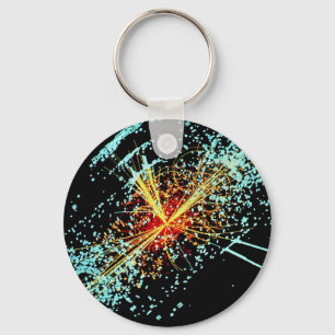 LHC Collision Key Ring