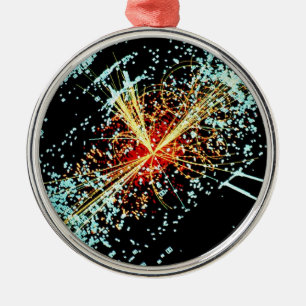 LHC Collision Metal Tree Decoration