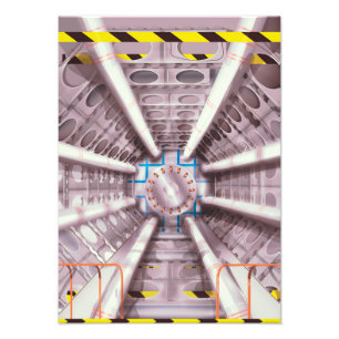 LHC particle collider Photo Print