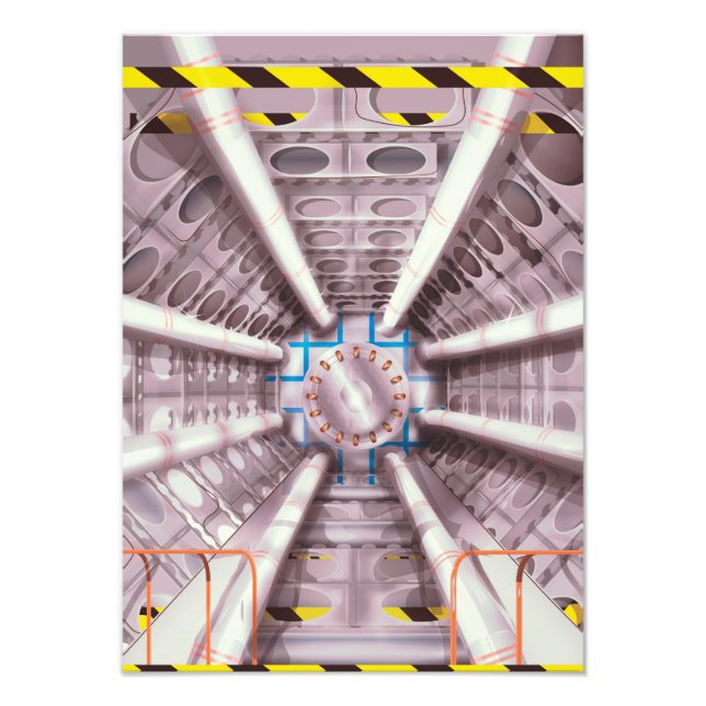 LHC particle collider Photo Print (Front)
