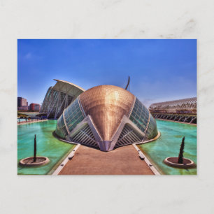L'Hemisfèric, Valencia, España Postcard