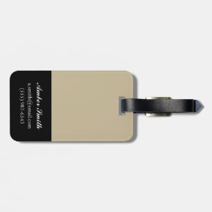 L'Homme est la Bouche du Seigneur Luggage Tag