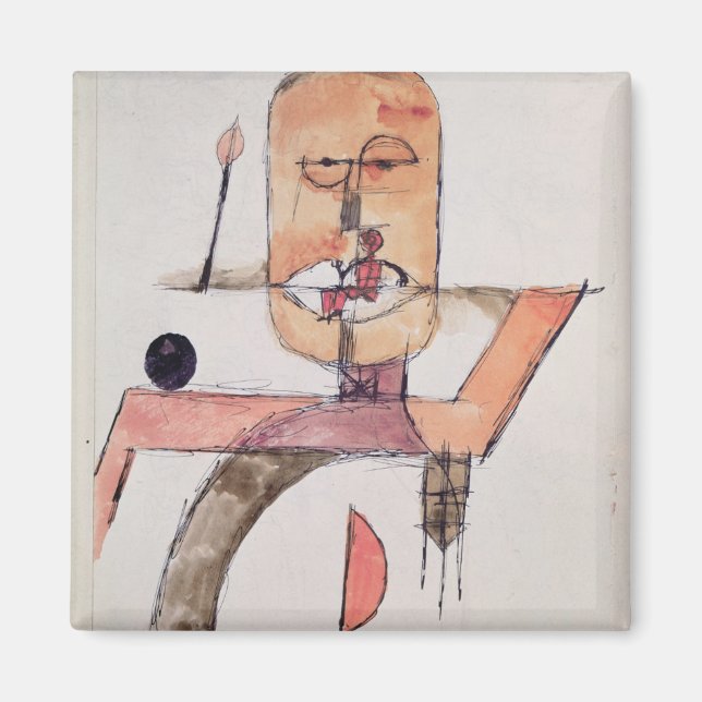 L'Homme est la Bouche du Seigneur Magnet (Front)