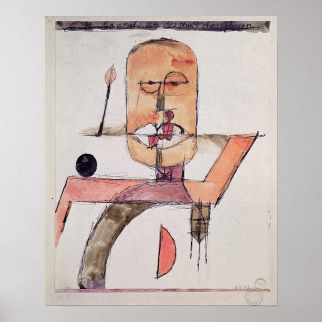 L'Homme est la Bouche du Seigneur Poster (Front)