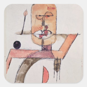 L'Homme est la Bouche du Seigneur Square Sticker