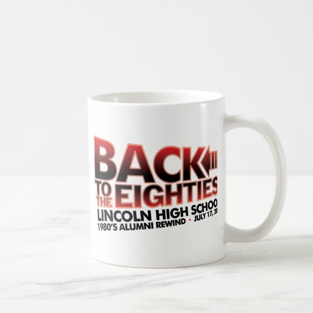 LHS 80's Reunion Mug (Right)