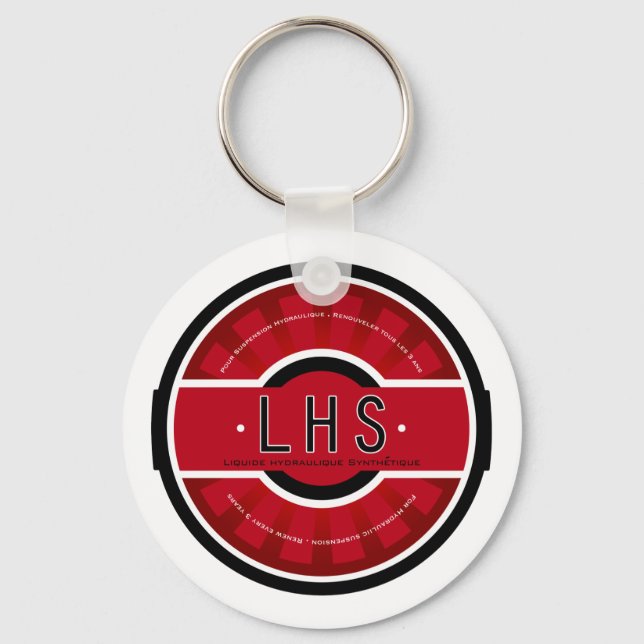 LHS Fluid Logo Key Ring (Front)