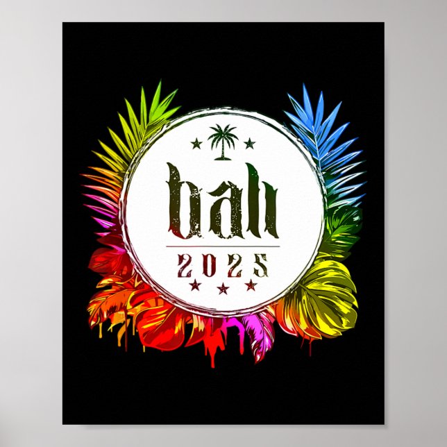 Li 2025 Colourful Vacation Team  Poster (Front)
