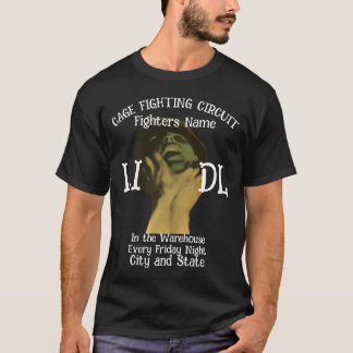 LI DL Cage Fighting Circuit LIDL Warehouse T-Shirt