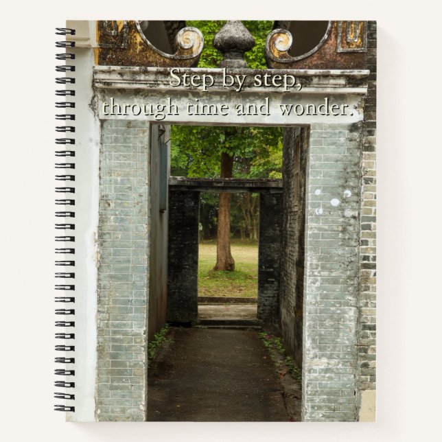 Li Garden Series: Serenity Notebook (Front)