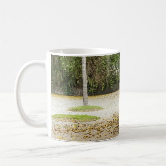 Li Garden Series: Waiting in Stillness Coffee Mug (Left)