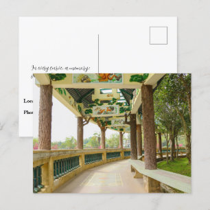 Li Garden Series: Where Nature Meets Art Postcard