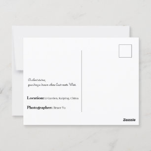 Li Garden Series: Where Stories Reside Postcard