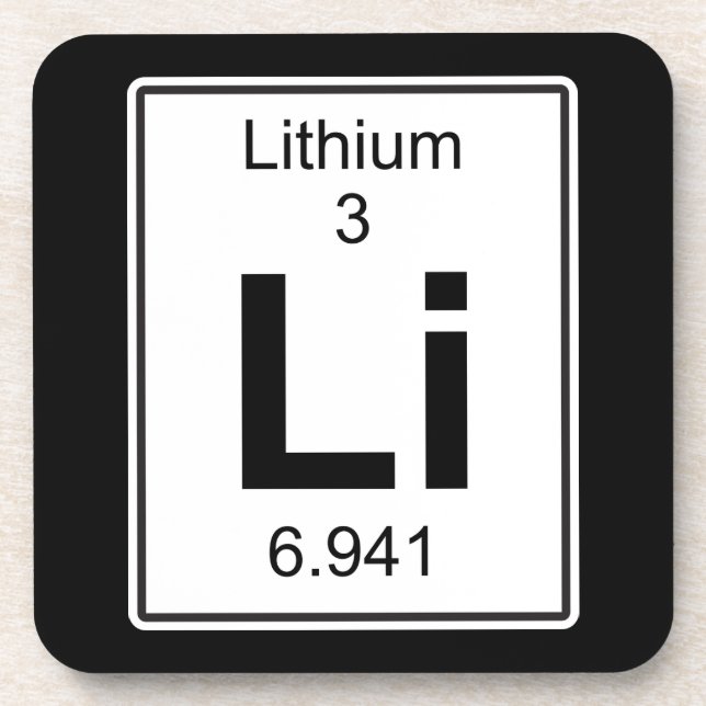 Li - Lithium Coaster (Front)