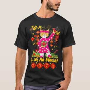 Li Xi Me Please Tet Vietnamese New Year Cat in Ao T-Shirt