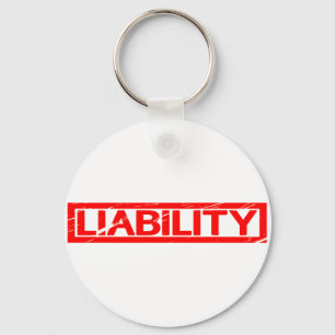 Liability Stamp Key Ring