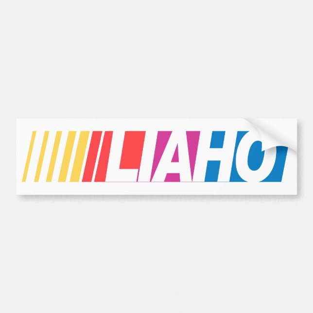 LIAHO BUMPER STICKER (Front)