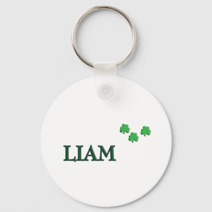 Liam Irish Name Key Ring
