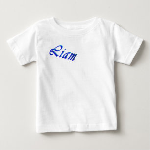 Liam, Name, Boys Blue Baby Bodysuit