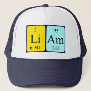 Liam periodic table name hat