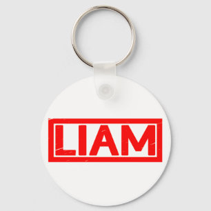 Liam Stamp Key Ring