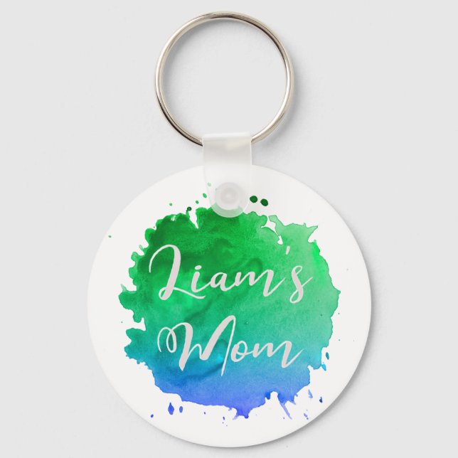 Liam's Mum keychain (Front)