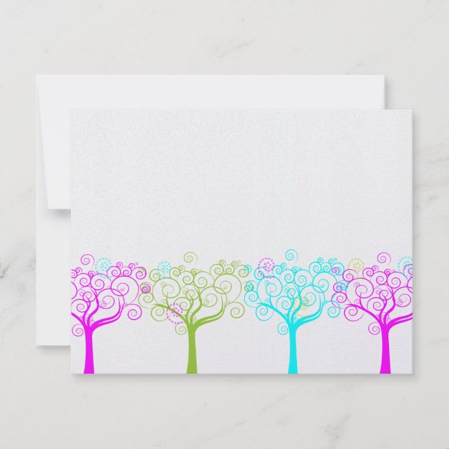 Liana Claire Shimmery Bat Mitzvah Sweet 16 RSVP (Front)