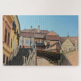 liar's bridge sibiu romania jigsaw puzzle