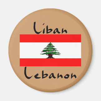 Liban Lebanon Flag  Magnet