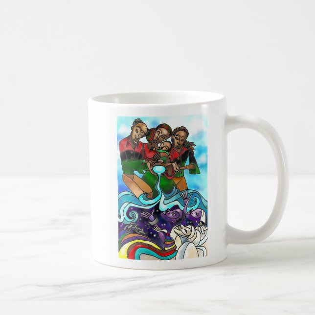 'Libation' ceramic mug (Right)
