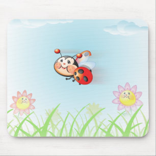 Libby the Ladybug Flying Mousepad