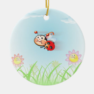 Libby the Ladybug Ornament