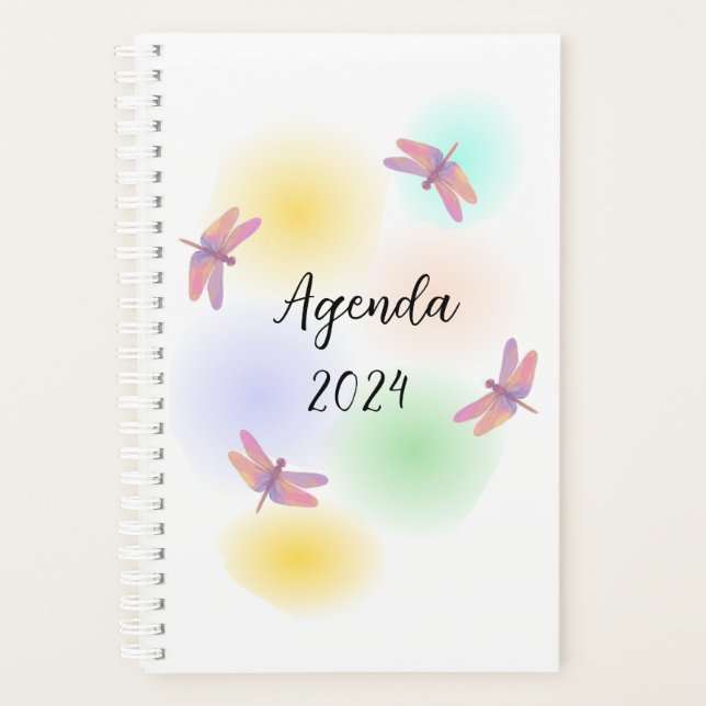 Libelula Agenda (5.5" x 8.5"), Soft Cover, (Front)