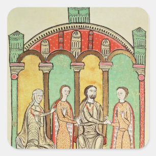 Liber Feudorum Square Sticker