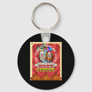 Liberal Democrat Circus Dumbest Harris Squad Fun T Key Ring
