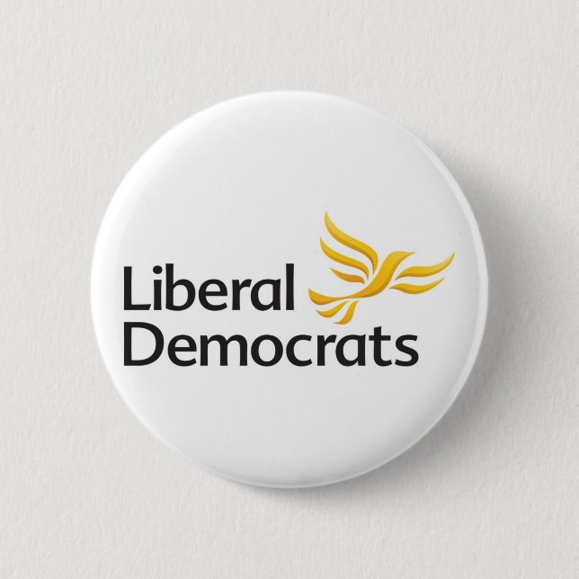 Liberal Democrats Button Badge (Front)