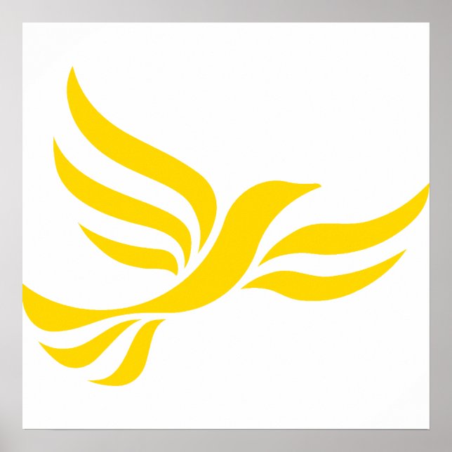 Liberal Democrats Logo Poster (Front)