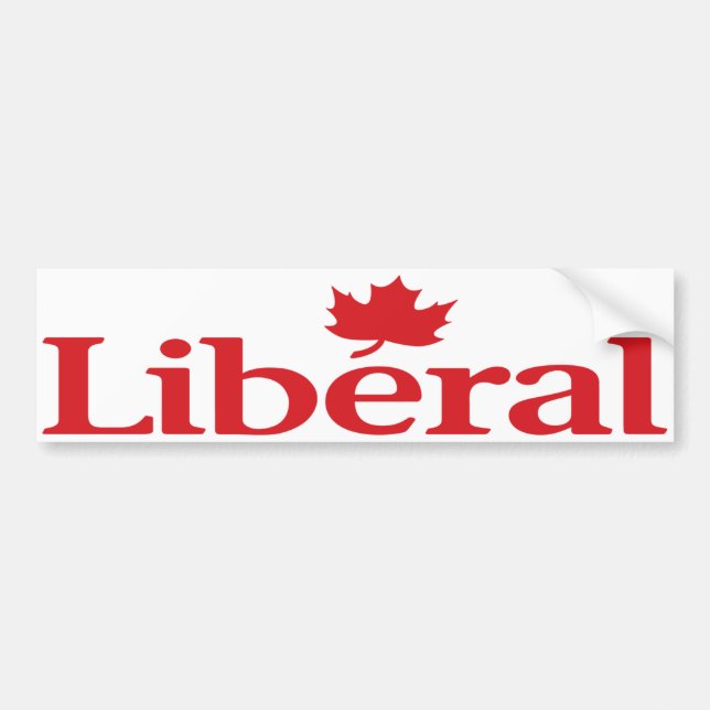 Liberal Party Logo Bumper Sticker (Front)