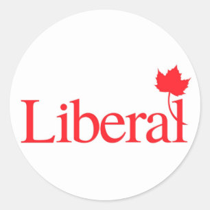 Liberal Party Logo Classic Round Sticker