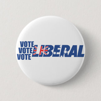 Liberal Party of Australia 6 Cm Round Badge