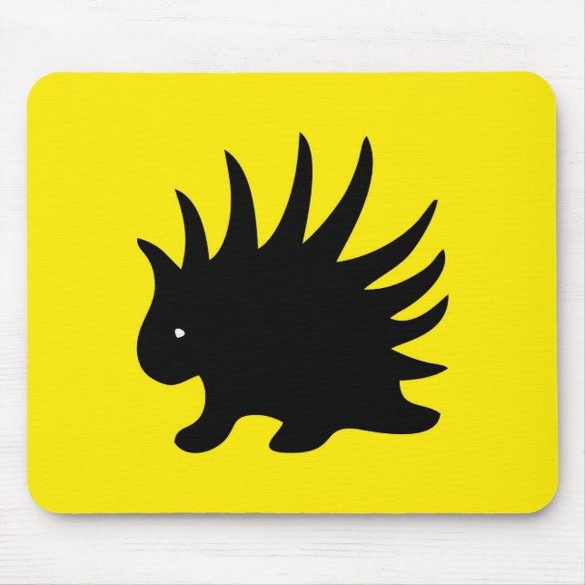 Liberal Porcupine Mousepad - M2 (Front)