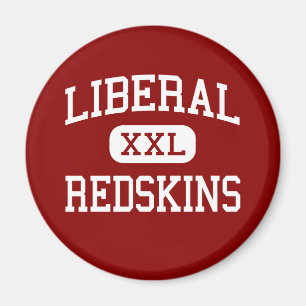Liberal - Redskins - High School - Liberal Kansas Magnet