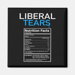 Liberal Tears Anti Liberal Pro Trump Republican Magnet