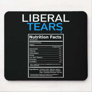Liberal Tears Anti Liberal Pro Trump Republican Mouse Pad