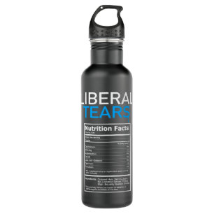 Liberal Tears Anti Liberal Pro Trump Republican.pn 710 Ml Water Bottle