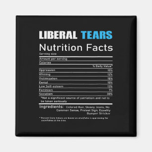 Liberal Tears Anti Liberal Republican Gift Magnet