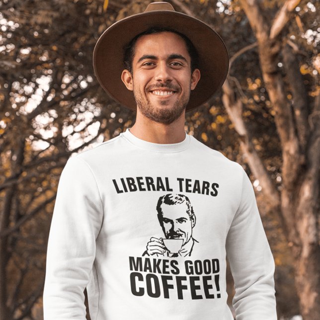 LIBERAL TEARS MAKES GOOD COFFEE! Men's T-Shirts (Creator Uploaded)